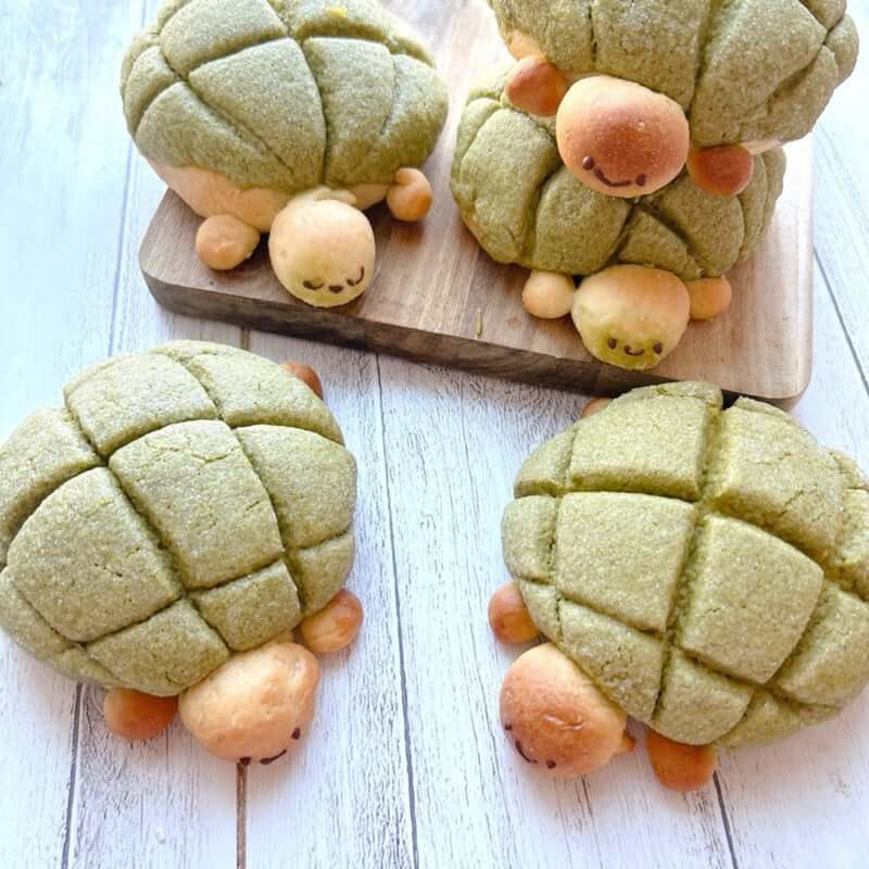 ラストブログはかめろんパン