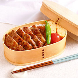 豚肉のにんにく味噌漬け焼き